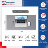 Nexgen Exports - Nouvelle arrivée de stock - Qualité assurée - Tapis de bureau double face en cuir PU durable, antidérapant et résistant à l'eau