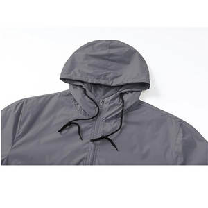 Ensemble de survêtement de sport pour homme automne 2026 : veste coupe-vent demi-zip et short de jogging pour l'entraînement (vente en gros) - Product Image 6