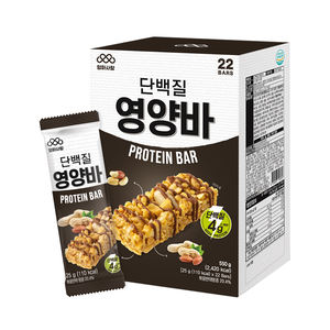 [MOTHERLOVE] Protein Nutrition Bar with Stir-Fried Bantan Nuts & Processed Grains 25g*22 Bars <b>Ready</b> <b>to</b> <b>Eat</b> 12-Month Shelf Life - Product Image 1