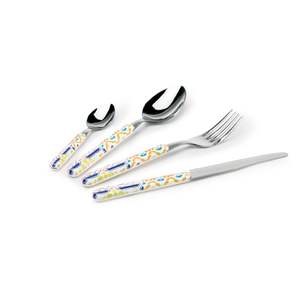 Juego de Cubiertos Excelsa de 24 Piezas, Acero Maioliche, Vajilla Multicolor - Product Image 1