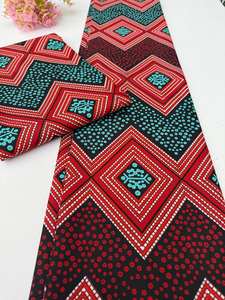 Tissu en coton imprimé Ankara africain élégant pour la couture, les loisirs créatifs et la mode par Hitjem Export Island Supplier - Product Image 6