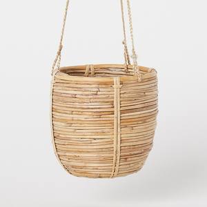 Cesta de ratán para plantas de interior, elegantes macetas tejidas, maceta de caña natural, venta al por mayor - Product Image 1