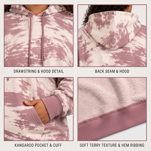 Sweat-shirts à capuche imprimés par sublimation, grandes tailles, vêtements décontractés pour femmes, sweat-shirt à capuche en molleton français, sweat-shirt à capuche oversize pour femmes - Product Image 6