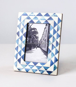 Handmade Fancy Bone Inlay Photo <b>Frames</b> Wood Resin Metal Mirror <b>Frame</b> Unique and Elegant <b>Picture</b> Display - Product Image 1