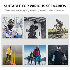Balaclava personnalisée avec logo, masque intégral pour le ski et le cyclisme, coupe-vent, chaud, tissu jacquard sans couture, respirant, fabricant, vente en gros - Product Image 5