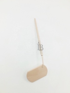 Oferta Expo de Marzo: Espejo de Pestañas Cuadrado de Acero Inoxidable con Recubrimiento de Polvo Color Durazno, Nuevo Espejo Cosmético Sostenible para Pestañas de Visón - Product Image 6