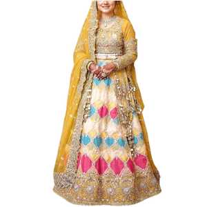 Nouvelle Collection 2026 : Lehenga Choli Longue – Robe Traditionnelle Indienne et Pakistanaise pour Mariage, Tenue de Soirée Formelle pour Femme - Product Image 1
