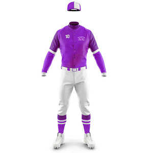 Maillot de baseball fourni directement par l'usine, meilleur prix, uniforme d'équipe pour adultes - Product Image 2
