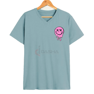 Camiseta Oversize para Hombre, 100% Algodón, con Logotipo Frontal Personalizado, Estilo Urbano, Anti-Pilling, Manga Corta - Product Image 3