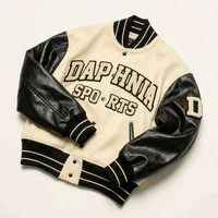Veste universitaire personnalisée, veste de baseball, veste bomber streetwear, veste d'extérieur, vente en gros, fabricant OEM