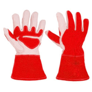 Guantes de Soldadura TIG de Alta Calidad y Resistencia, Cuero de Cabra y Vacuno Reforzado, para Trabajo Industrial y de Jardinería - Product Image 5