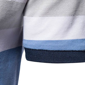 เสื้อโปโลสีพื้น 190 กรัม ดีไซน์กระดุมคู่แบบคลาสสิก เรียบง่ายและใช้งานได้หลากหลาย เสื้อยืดแขนสั้นสำหรับทำงาน สามารถปรับแต่งได้ - Product Image 4