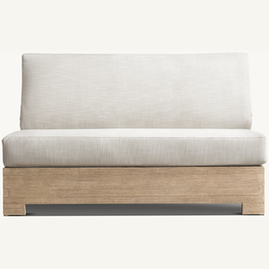 Sofá para la sala de estar hecho de madera de teca con un estilo moderno que es cómodo sentarse sobre él ya que está hecho de espuma suave. - Product Image 6