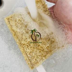 Esponja ecológica de alta calidad para decoración del hogar, utensilios de cocina de VIETNAM, venta al por mayor, esponja de coco - Product Image 1