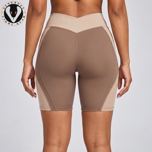Shorts de compression pour femmes, respirants, écologiques, en tissu Spandex/Polyester, coupe confortable, séchage rapide, pour l'exercice et la salle de sport - Product Image 4