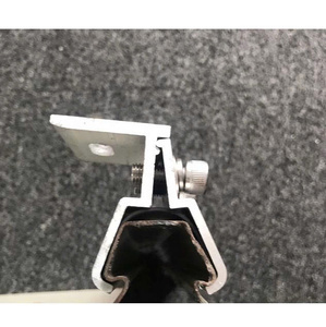 Abrazadera para Techo Solar Kliplock 22x60mm, Impermeable y Anticorrosiva, de Aluminio Anodizado AL 6005-T6 de 50mm con Almohadilla de Goma EPDM - Product Image 6