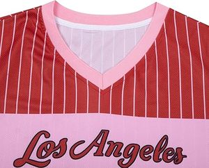 Camiseta de Fútbol Personalizada con Gráficos, Manga Larga, Estilo Urbano, Holgada, Oversize, Cuello en V, Estampado Retro - Product Image 5