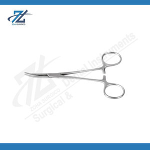 คีมหนีบหลอดเลือด Rankin Crile Hemostat แบบโค้ง 5.5"–6.25" แบบล็อค ผลิตจากเหล็กกล้าไร้สนิมคุณภาพสูง สำหรับผ่าตัด ผลิตในประเทศปากีสถาน - Product Image 6