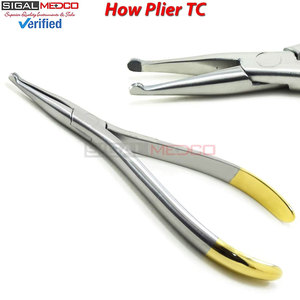 Professional Dental Tc How Pliers 5.5inch Orthodontic Braces Wire Bending Stainless Steel Surgical Medic Instruments - Product Image 5
