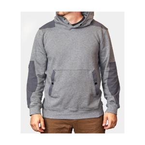 Échantillon personnalisé OEM hommes sweat à capuche ensemble sweat 65 coton 35 polyester à manches longues imprimé surdimensionné pull à capuche en gros noir - Product Image 2