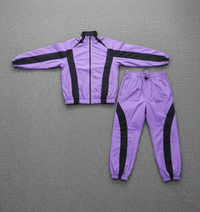 Winter Men's Hooded Casual Windbreaker Tracksuit 100% Cotton Breathable Fleece Lining Training Suit for Sports Outdoor - Product Image 1