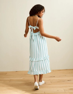 AE V-Neck <b>Ruffle</b> Midi <b>Dress</b> Women - Product Image 2