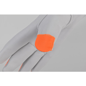 Gants de sécurité en cuir blanc, texture lisse, sans latex, gants de travail polyvalents, gants de conducteur - Product Image 2