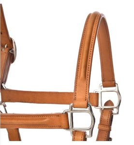 Sillas de Montar Inglesas de Cuero Vacuno Natural Hechas a Mano de Alta Calidad con Marca Personalizada y Acolchado Suave para Carreras de Caballos - Product Image 4