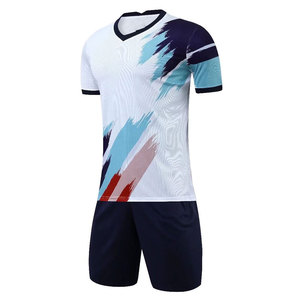Uniforme de Fútbol Personalizado para Equipo, Uniforme de Fútbol Personalizado, Camiseta de Fútbol de Manga Corta, Pantalones Cortos de Fútbol de Secado Rápido, Conjunto de Fútbol - Product Image 1