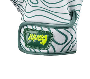 Gants de frappe de baseball professionnels, paume en cuir de mouton, dos en polyester avec impression par sublimation. - Product Image 4