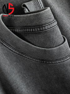 Camiseta de Algodón Pesado con Lavado Ácido Personalizada para Hombre, Camiseta Oversize Lisa 100% Algodón, la Más Vendida para Hombre en 2026 - Product Image 3