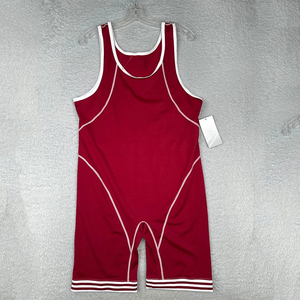 Cheap High Quality Custom Printed Wrestling Singlet with Super Soft <b>Comfortable</b> Fabric Never See Thru Wholesale - Product Image 1
