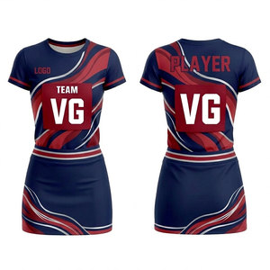 Vêtements de tennis de bonne qualité pour hommes et femmes, uniforme de netball à séchage rapide, robe et jupe de pickleball, uniforme de tennis confortable - Product Image 1