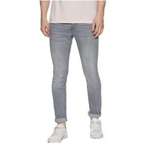 New Hot Sale Wholesale <b>Men</b> Casual Classic <b>Jeans</b> Denim Pants <b>Work</b> Wear Crystal Embroidery Reasonable Price OEM Service - Product Image 3