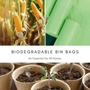 ถุงขยะย่อยสลายได้ ถุงขยะสำหรับวางบนเคาน์เตอร์ เป็นมิตรกับสิ่งแวดล้อม ถุงขยะ/ถุงใส่ขยะ/ถุงใส่ขยะ/ถุงขยะแบบหนา รีไซเคิลได้ 100% - Product Image 3