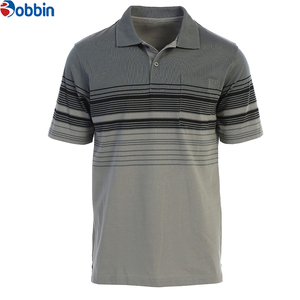 Camisetas Polo Personalizadas para Hombre, Nueva Colección, Transpirables, Casuales, con Estampado de Rayas en Contraste y un Solo Bolsillo - Product Image 6