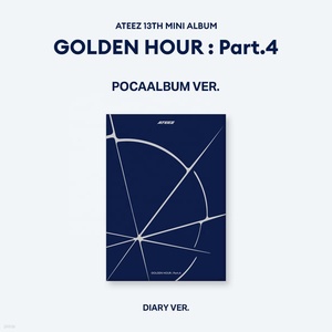 อัลบั้มต้นฉบับภาษาเกาหลีของวง ATEEZ - GOLDEN HOUR ภาคที่ 4 (POCAALBUM VER.) - Product Image 3