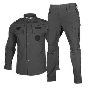 Overol de Trabajo Resistente para Hombre, Color Azul Marino, Poliéster, Antipolvo, Uniforme, Manga Larga, Múltiples Bolsillos - Product Image 1