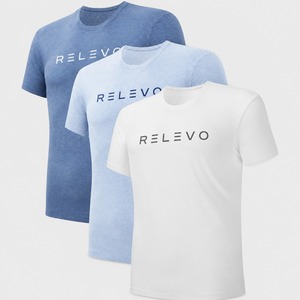 T-shirt unisexe gris en coton à col rond et manches courtes, coupe classique, tissu jersey décontracté, couleur unie, tee-shirt gris décontracté et sportif - Product Image 2