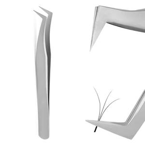 Pinzas para Pestañas de Acero Inoxidable de Alta Precisión y Calidad con Punta Suave de Morje Surgical en Empaque Protector - Product Image 1