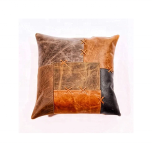 Cojín Ikat de Lujo de 20x20 Pulgadas, 100% Algodón, Bordado con Colores a Base de Plantas, para Suministro al por Mayor y Logotipo Personalizado, Envío Rápido - Product Image 1