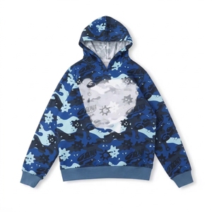 Herren Cemo Pullover Hoodie Streetwear Grafik-Bedruckter Sweatshirt Lässiger Langarm-Kapuzenpullover Regular Fit Unisex Frühling - Product Image 3
