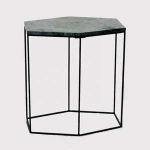 Mesa de Mármol con Acabado de Latón Moderno, Mesa Auxiliar de Lujo para Sala de Estar, Mesa Lateral Redonda de Mármol de la Mejor Calidad - Product Image 4