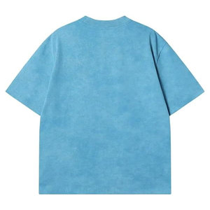 เสื้อยืดน่ารักสไตล์ Y2K สำหรับผู้ชายและวัยรุ่น ทรงหลวม ลายหัวใจนูน  แขนสั้น ใส่ได้ในฤดูร้อน แต่งประกายวิบวับ สไตล์สตรีทแวร์ ฮาราจูกุ - Product Image 2