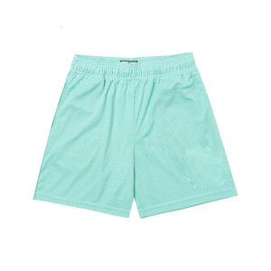 Beachwear Men Shorts Latest Design Casual Solid Colour 100% Cotton Quick Dry Workout Knee Length <b>Elastic</b> Waist Shorts - Product Image 4