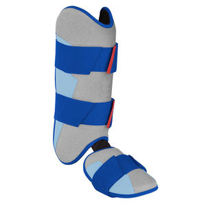 Protège-tibias de baseball professionnels à double sangle, confortables, respirants, légers, durables, avec fermeture auto-agrippante - Product Image 4