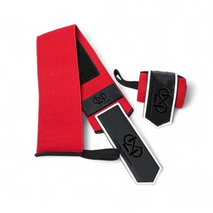 Custom Logo Polyester Wrist Wraps Unisex Fitness Training Gym Weight Lifting Wrist <b>Straps</b> for Powerlifting - Product Image 1