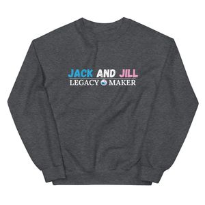 เสื้อสเวตเชิ้ตคอกลม Jack and Jill Legacy Maker ลายกราฟิก แขนยาว ใส่สบาย สไตล์ลำลอง สตรีทแวร์ รับผลิตตามสั่ง ขายส่ง - Product Image 1