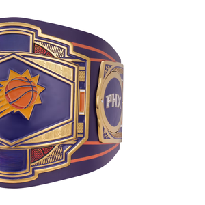 เข็มขัดแชมป์ฟีนิกซ์ ซันส์ แบบปรับแต่งได้ เข็มขัดบาสเกตบอลและมวยปล้ำคุณภาพสูง เข็มขัดแชมป์กีฬาสำหรับนักสะสมและแฟนๆ - Product Image 6