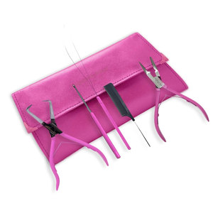 Advanced Hair <b>Extension</b> Plier Kit for <b>Micro</b> Link Beads Installation Loop Needle and Hair Styling Tool Set - Product Image 1